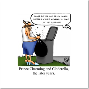 Funny Spectickles Cinderella Cartoon Humor Posters and Art